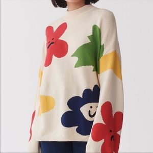lazy oaf smiley jumper